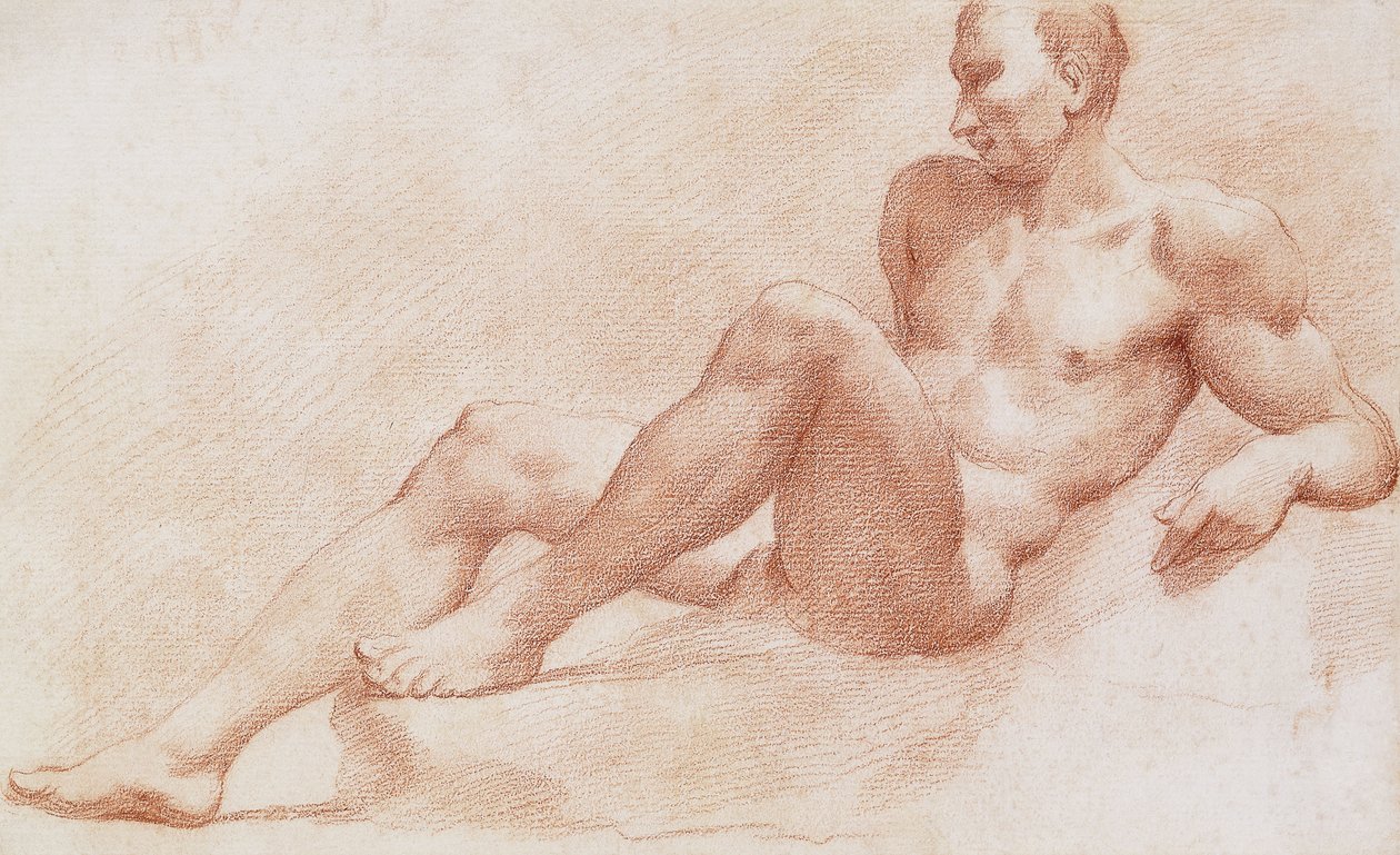 Um Nude Reclinado, de Pietro Dandini