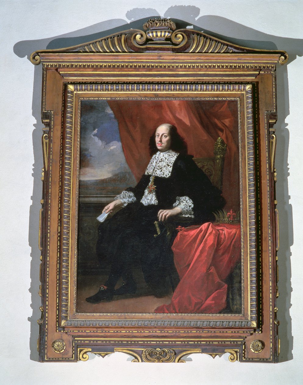 Retrato do Grão-Duque Cosimo III (óleo sobre tela) de Pietro Dandini