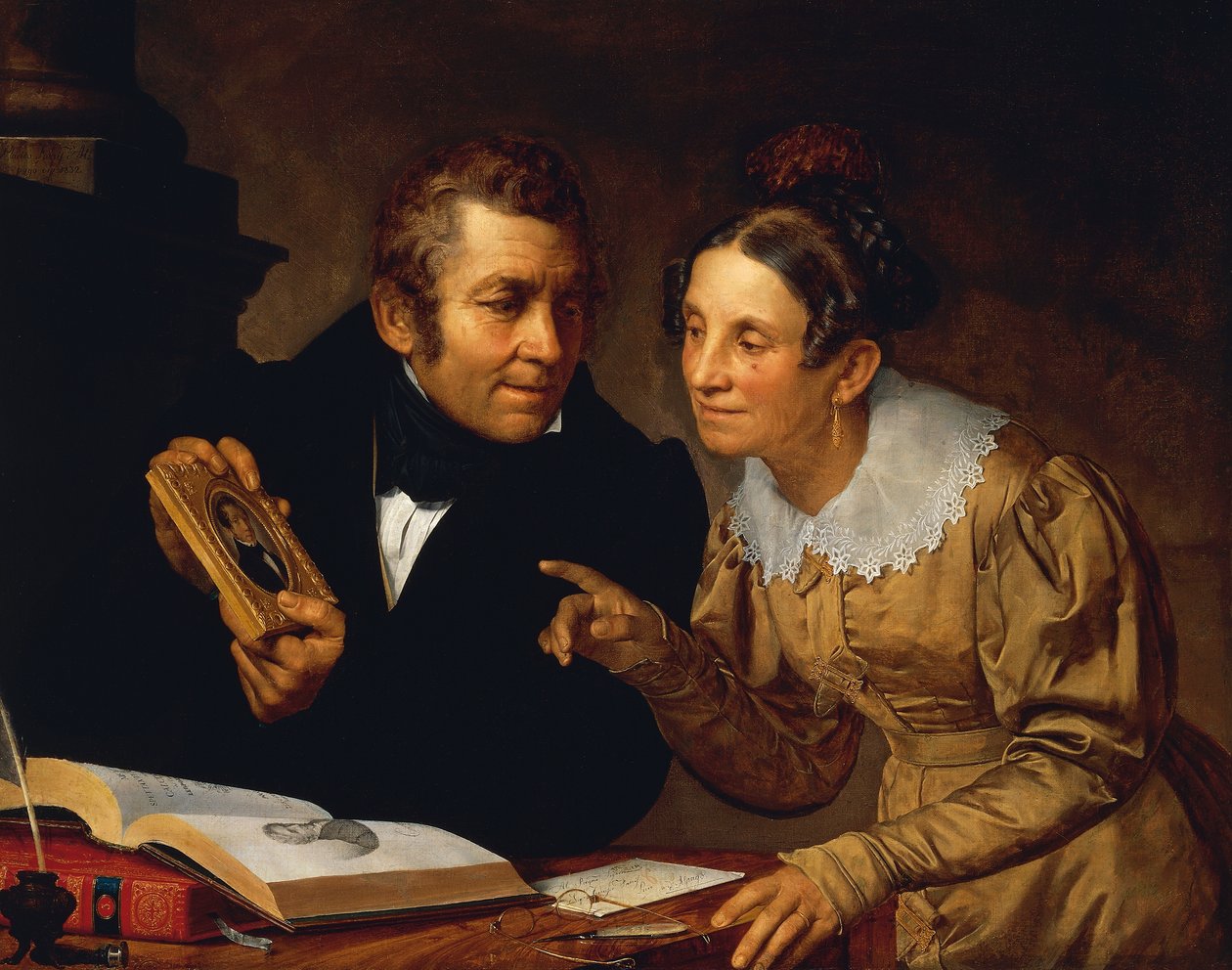 Retrato dos Pais de Pietro Fabris
