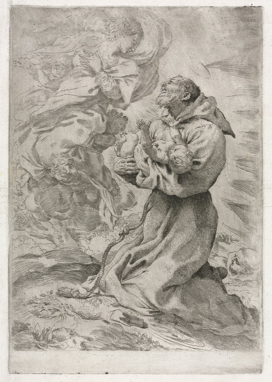 A Visão de São Francisco de Assis de Pietro Faccini