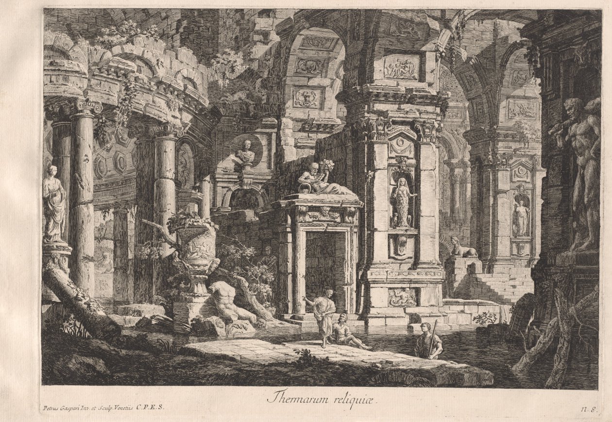 Restos de banheiros de Pietro Gaspari