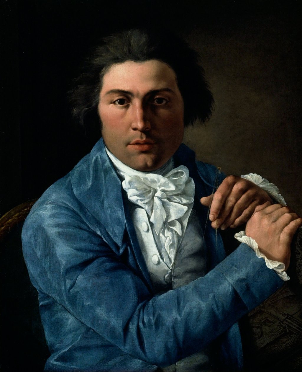 Retrato do arquiteto Giuseppe Valadier de Pietro Labruzzi