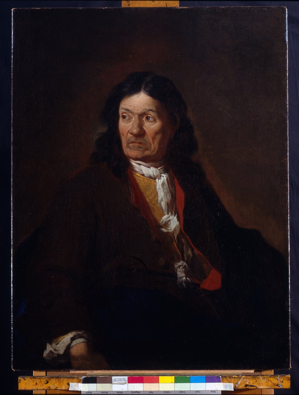 Retrato do pai do artista, Gervasio Ligari, c.1724 (óleo sobre tela) de Pietro Ligari