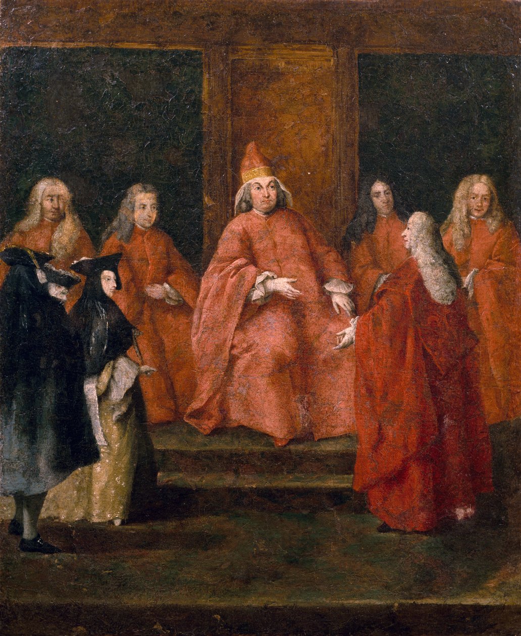 Doge Pietro Grimani, pintura de Pietro Longhi (1701-1785), óleo sobre tela, 61x50 cm de Pietro Longhi