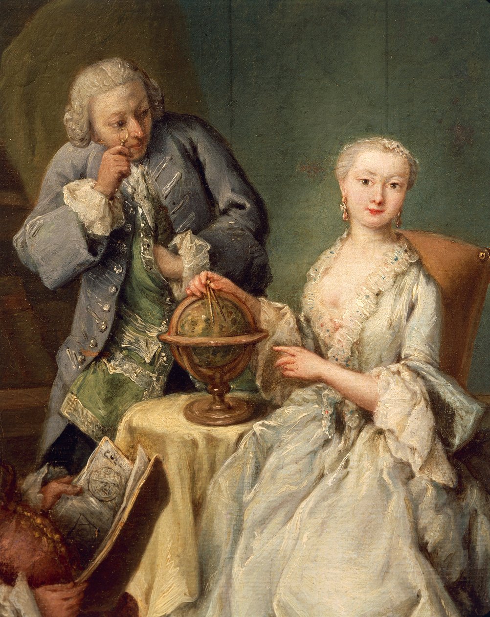 Aula de Geografia de Pietro Longhi