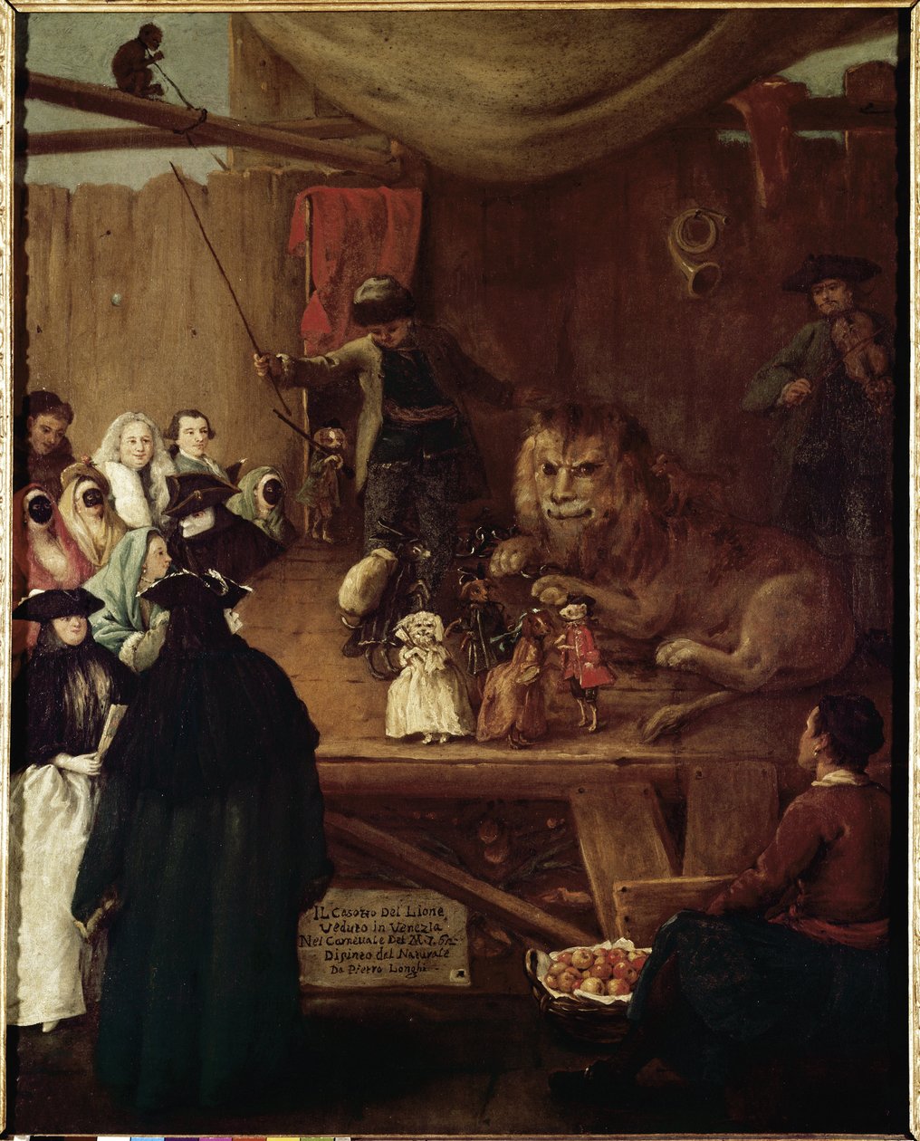La cabane du lion - A cabana do leão de Pietro Longhi