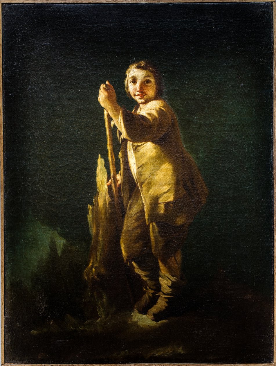 Pastor de pé, ca. 1740 (Óleo sobre tela) de Pietro Longhi