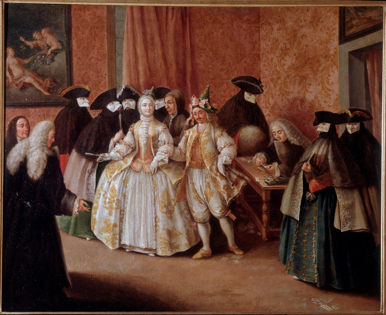 O Foyer (Pintura, c.1760) de Pietro Longhi