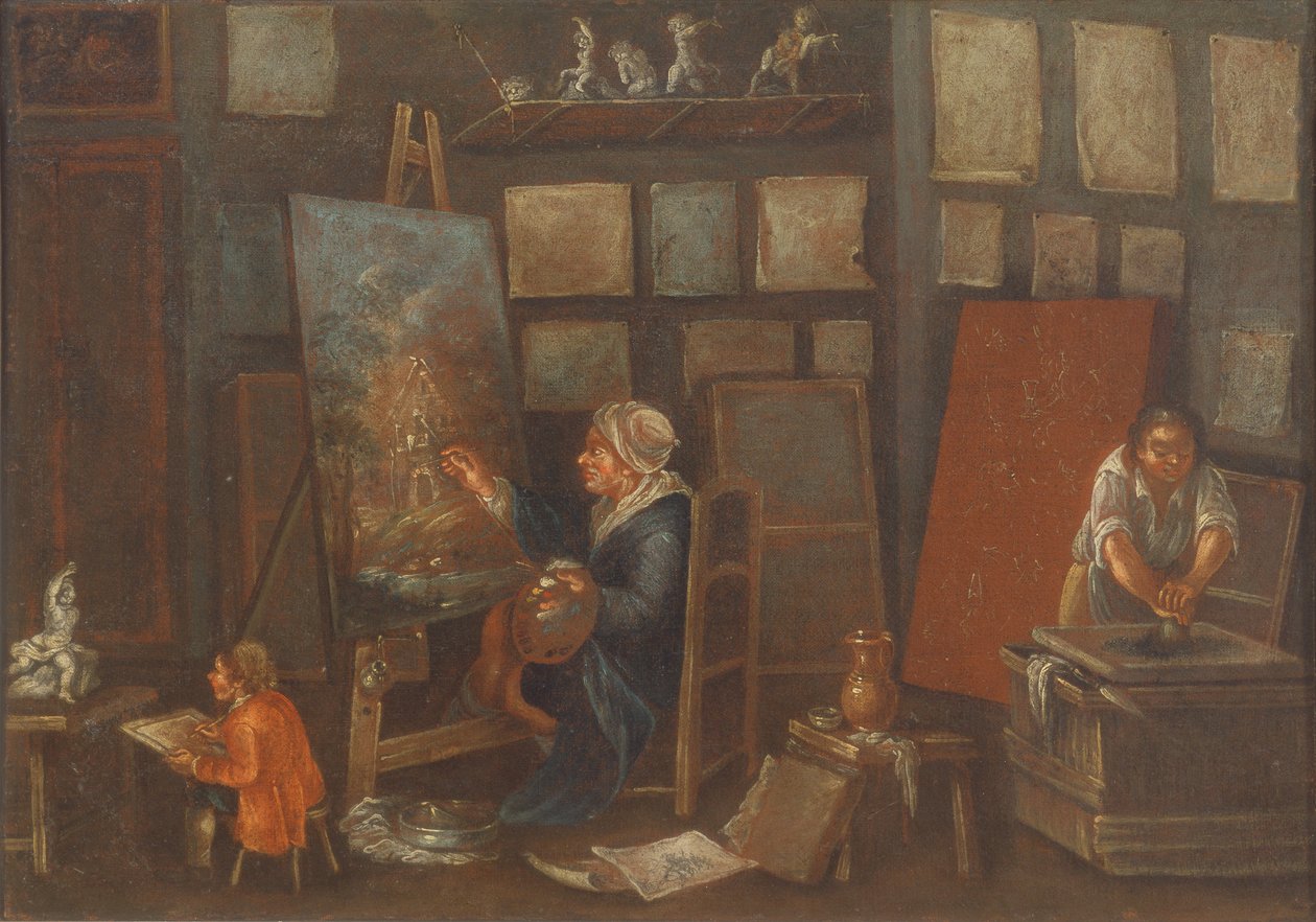 O pintor de Pietro Longhi