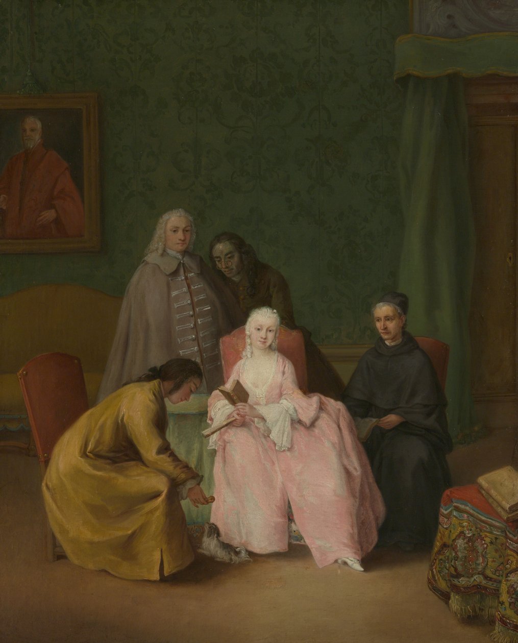 A visita, 1746 de Pietro Longhi