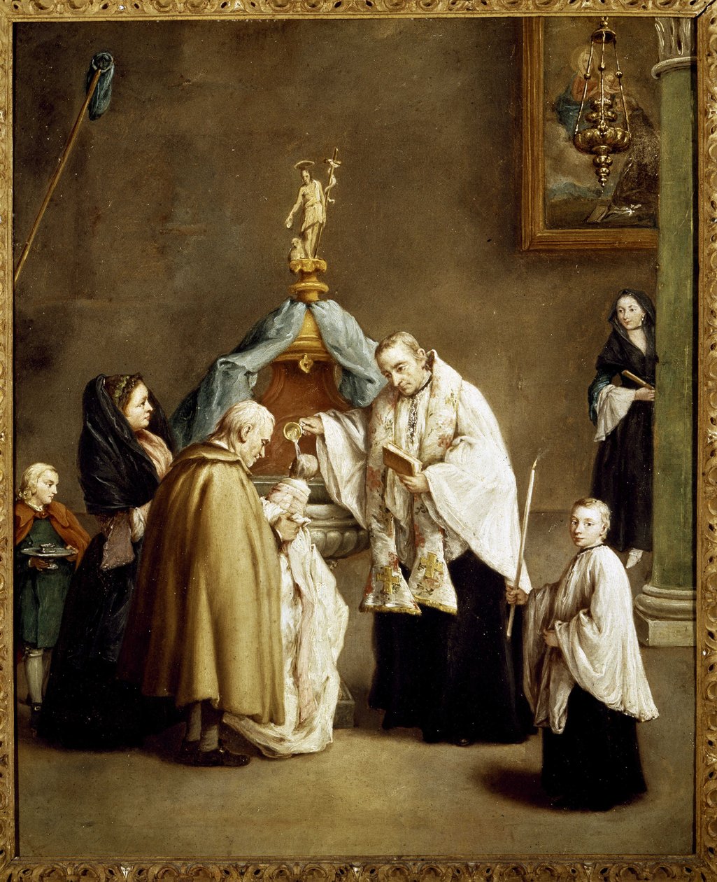 O batismo de Pietro Longhi