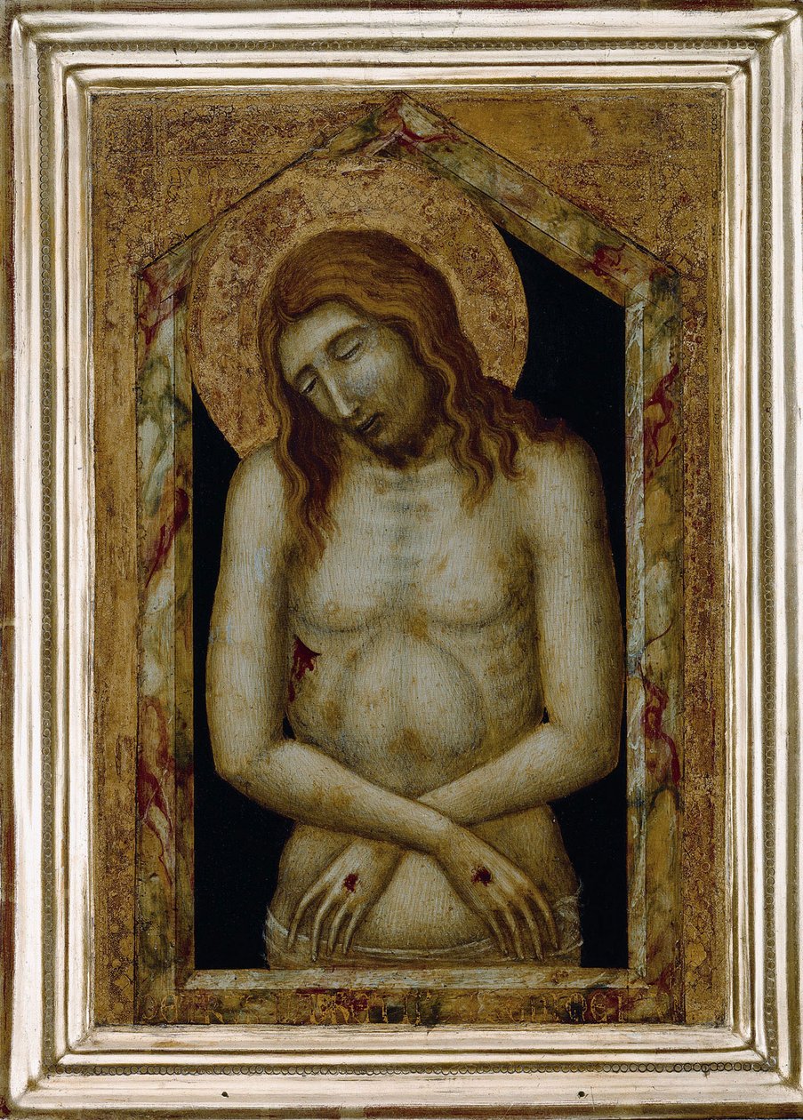 Cristo como Redentor Sofredor de Pietro Lorenzetti