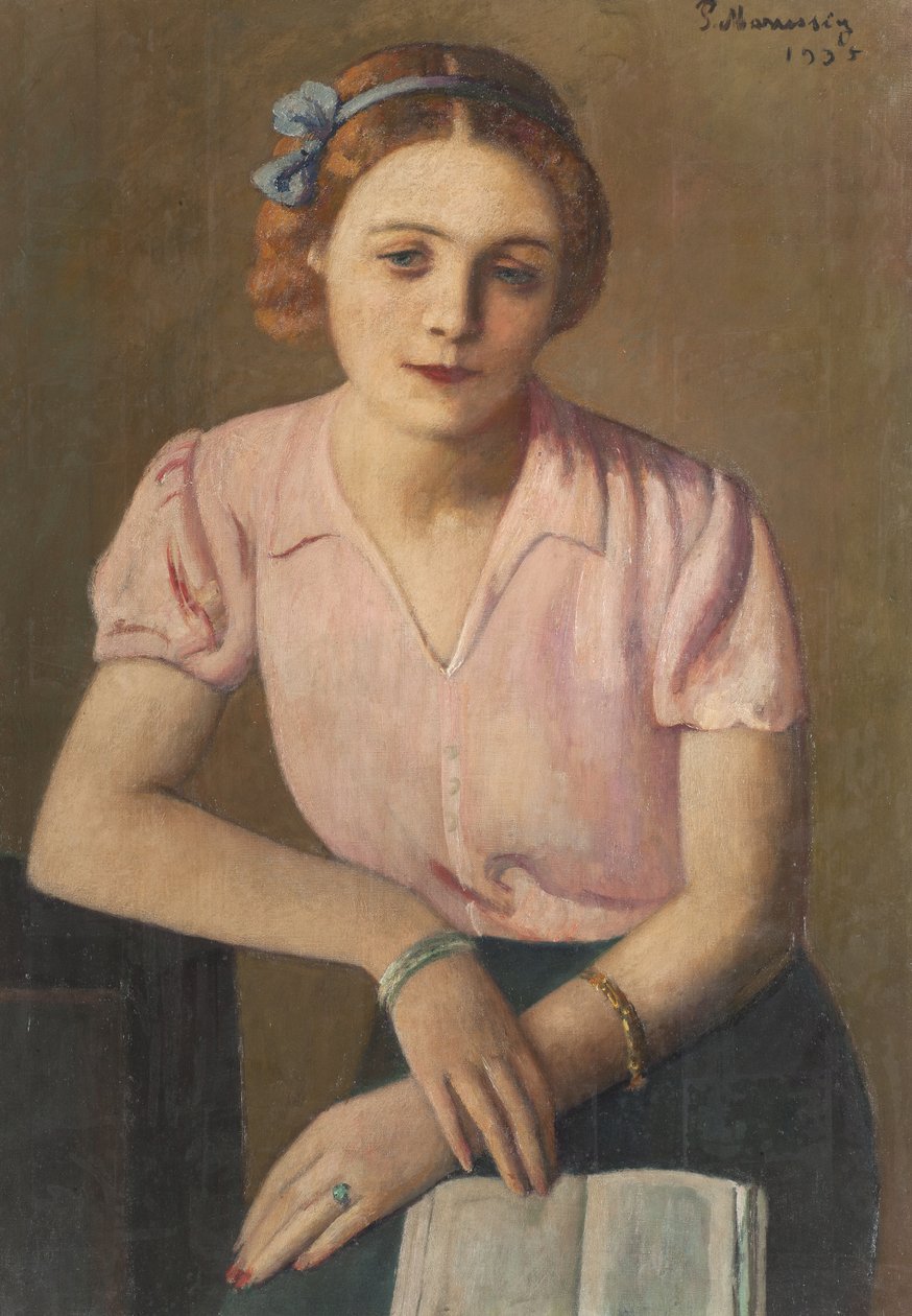 O leitor, 1935 de Pietro Marussig