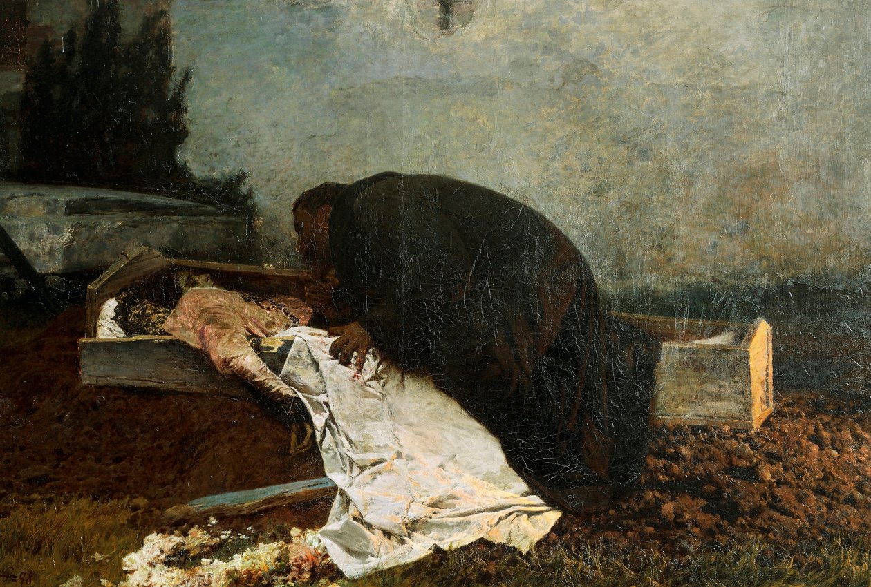 O ódio, de Pietro Pajetta (1845-1911) de Pietro Pajetta