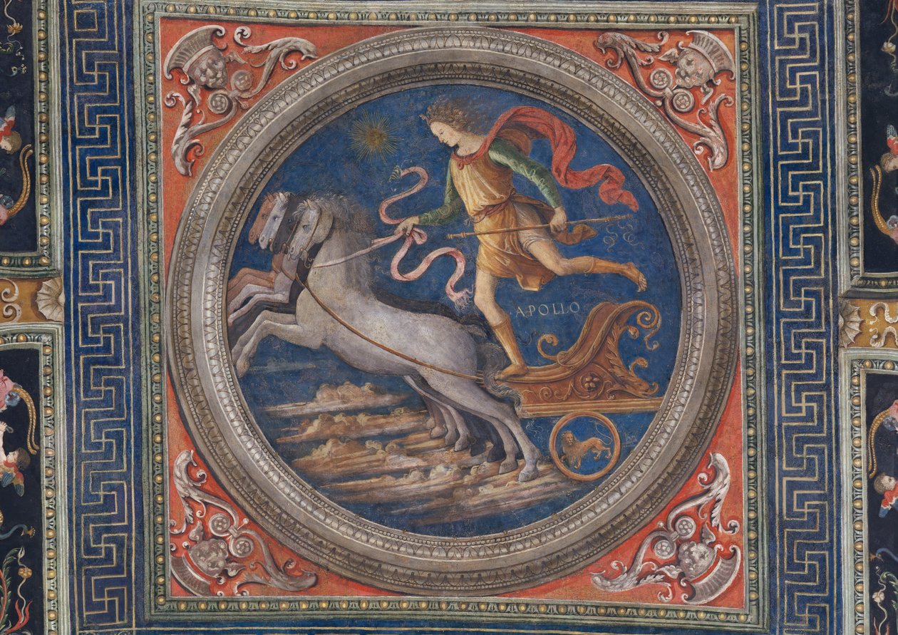 Alegoria de Apolo de Pietro Perugino