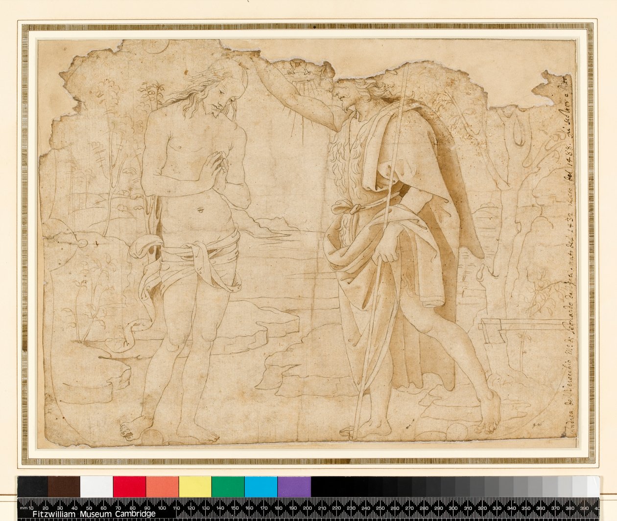 Batismo de Cristo de Pietro Perugino