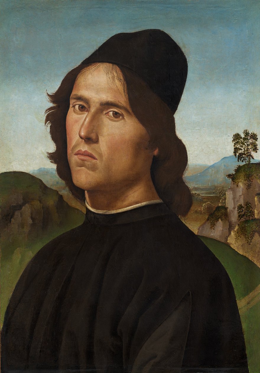 Retrato de Lorenzo di Credi de Pietro Perugino