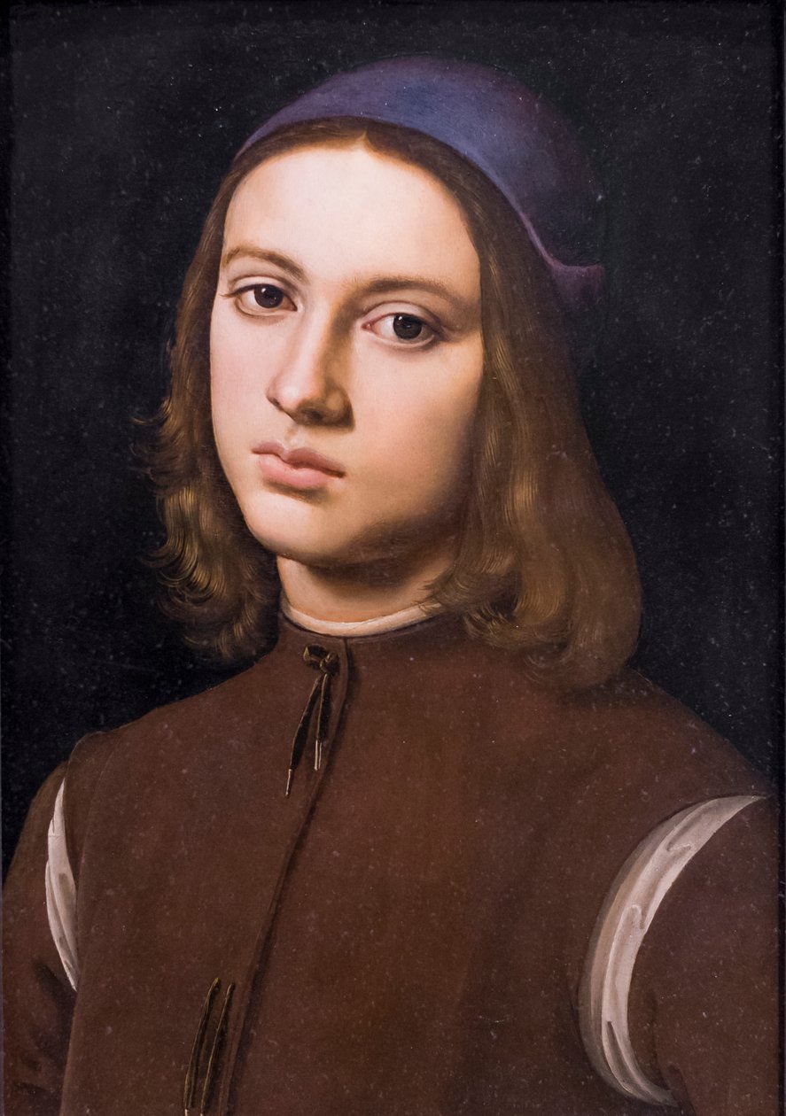 Retrato de um jovem de Pietro Perugino