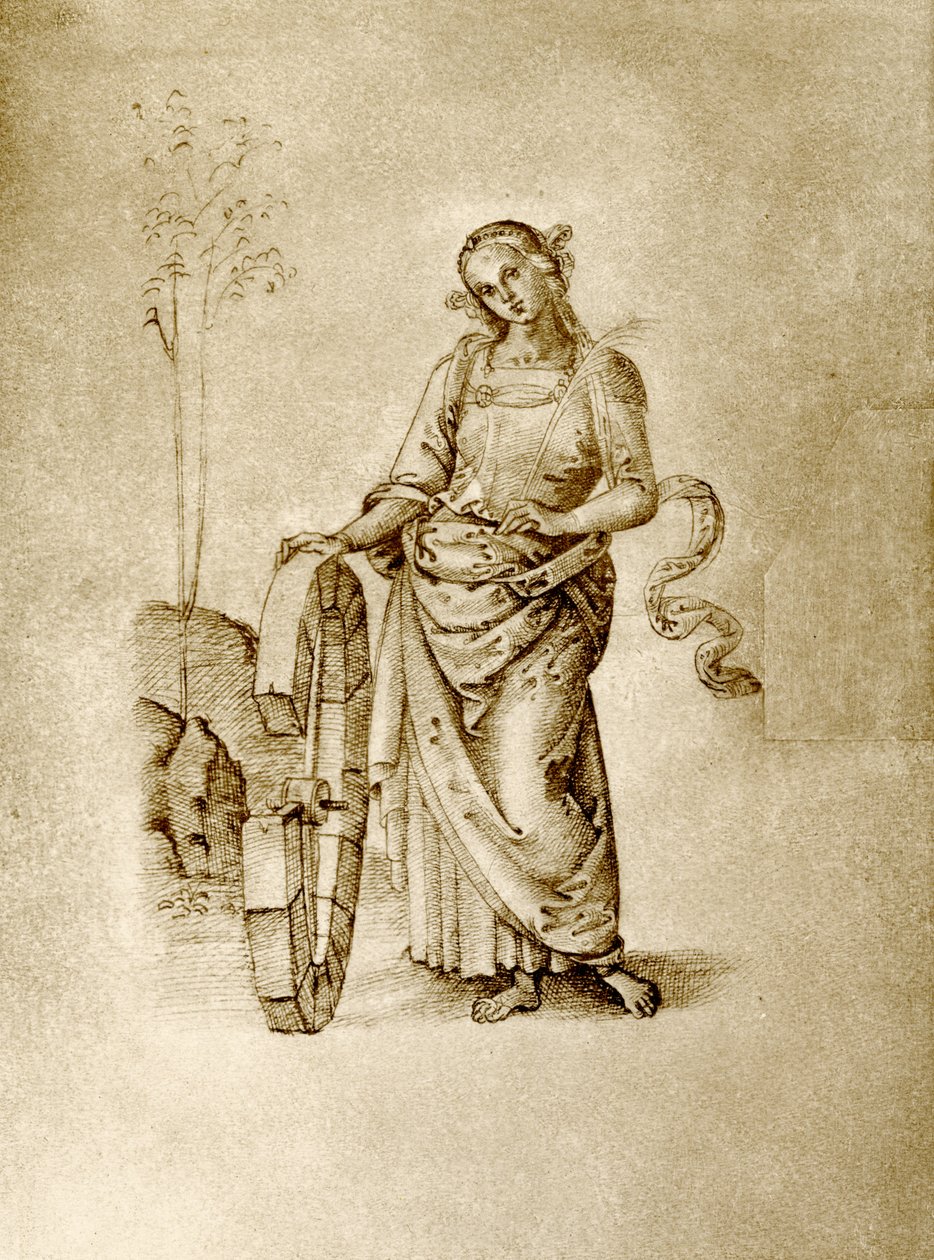 Santa Catarina de Pietro Perugino