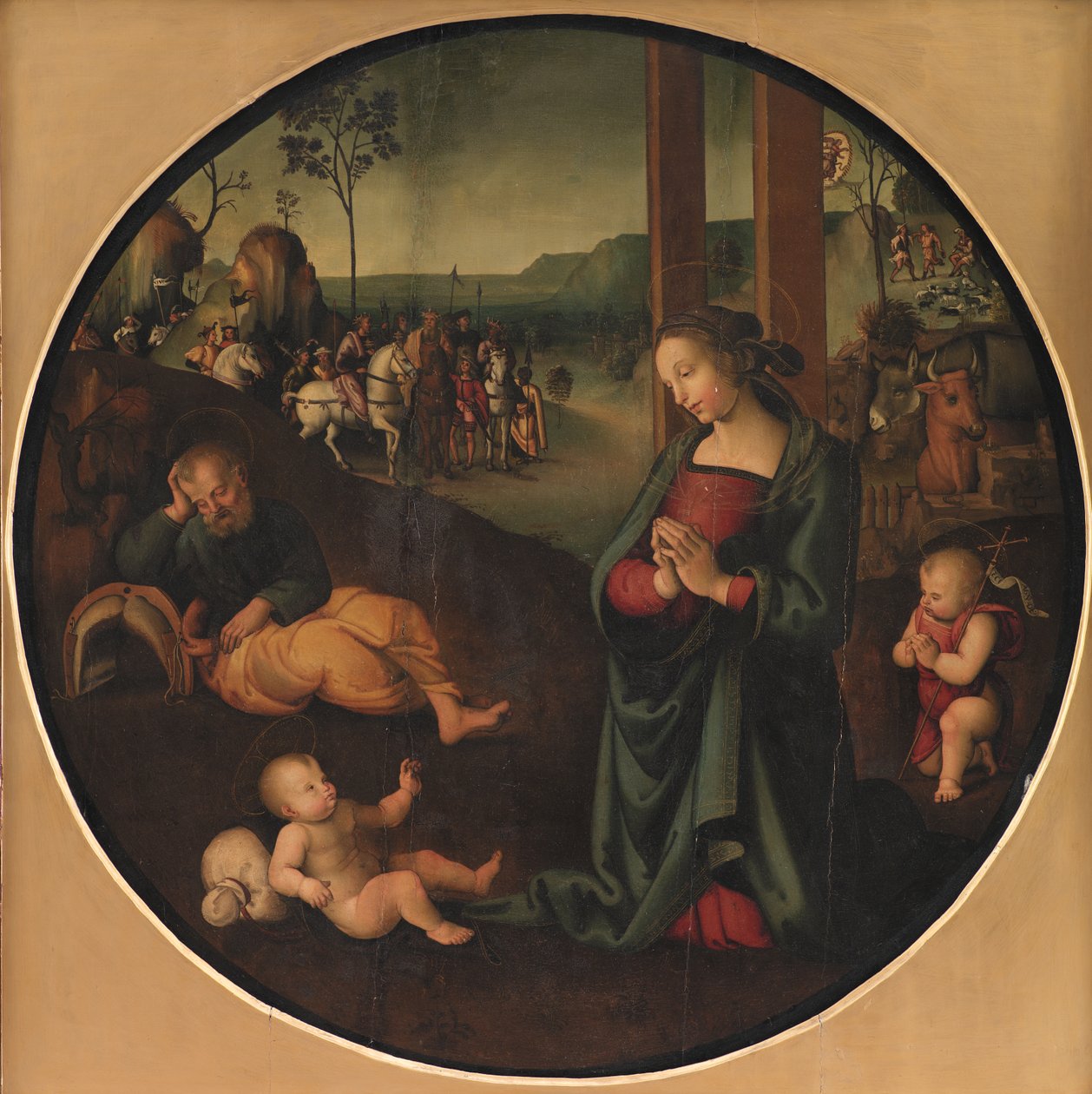 A Sagrada Família de Pietro Perugino