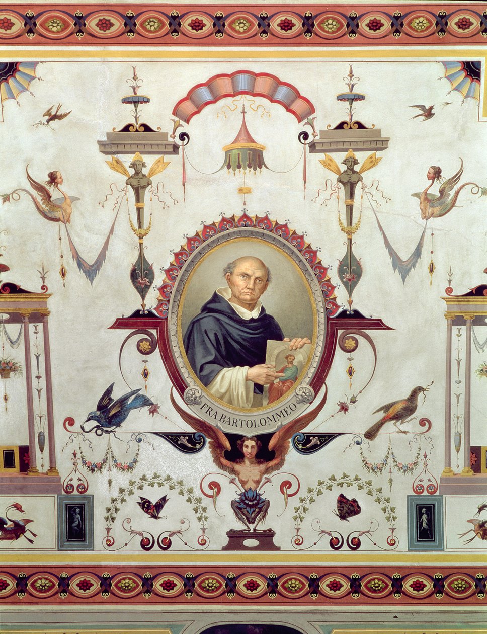 Retrato de Fra Bartolomeo de Pietro Pezzati