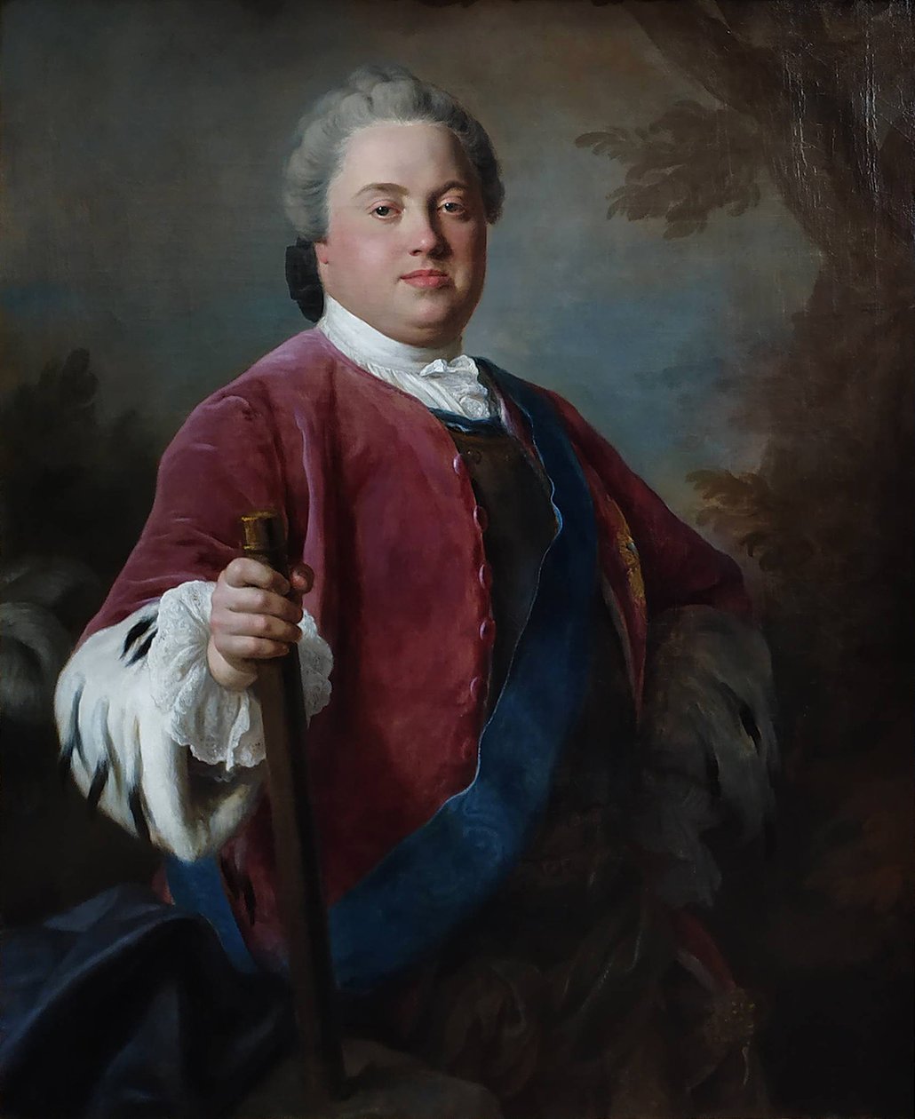 Alemão: Kurprinz Friedrich Christian von Sachsen (1722-1763) Eleitor Frederico Cristão da Saxónia (1722-1763) de Pietro Rotari