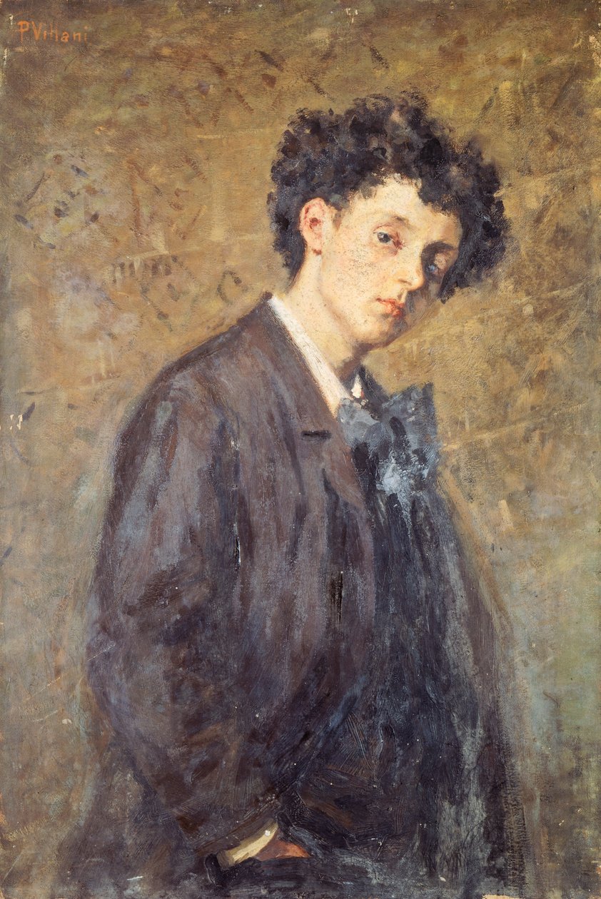 Retrato de Horace Grossoni (óleo sobre tela) de Pietro Villani