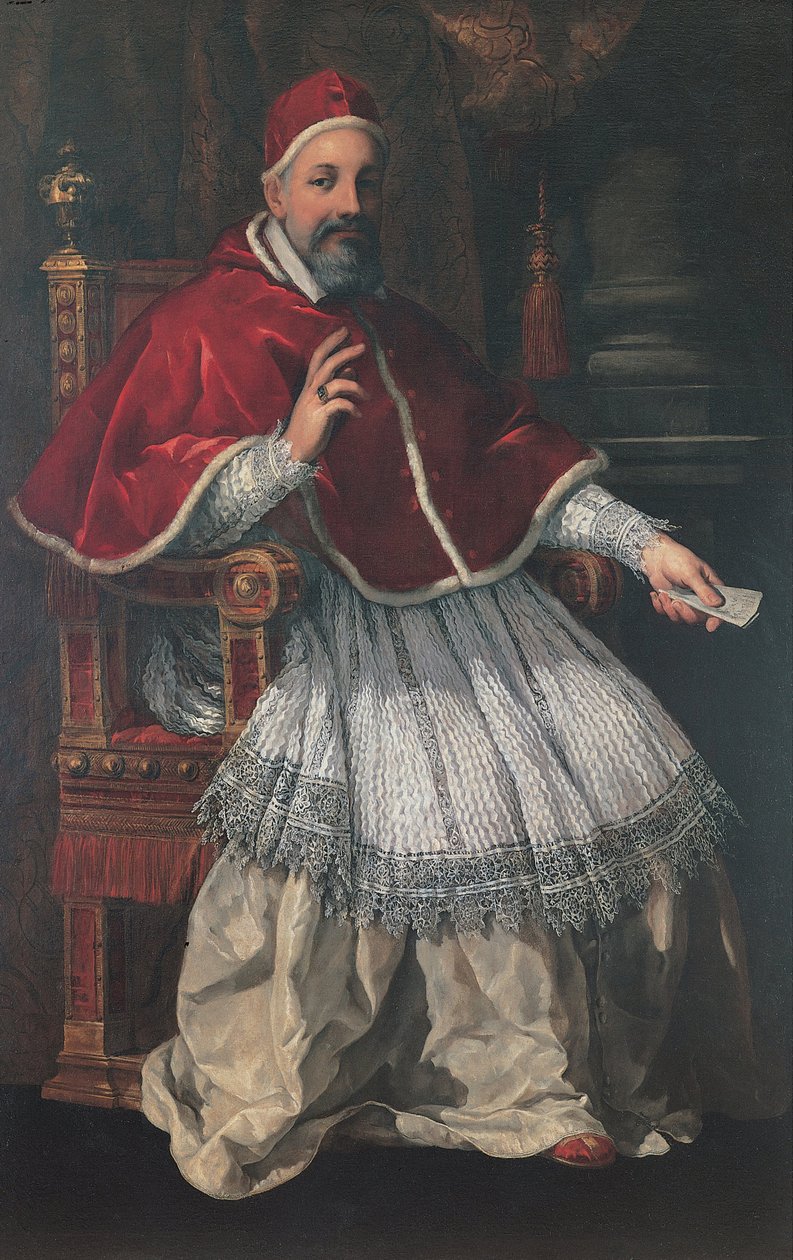 Papa Urbano VIII, c.1624-27 (óleo sobre tela) de Pietro da Cortona