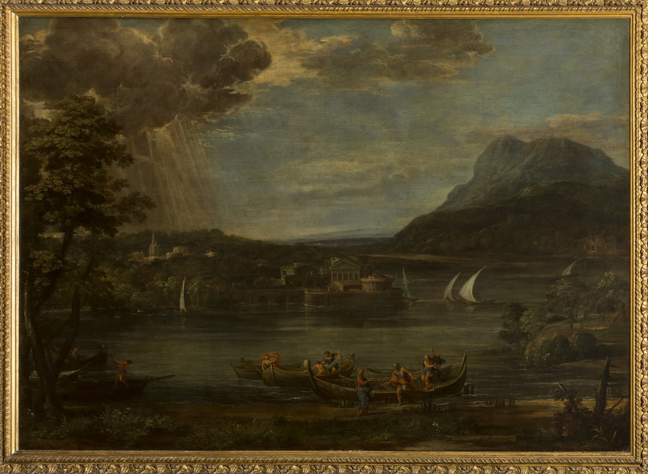Paisagem com o Chamado de São Pedro de Pietro da Cortona