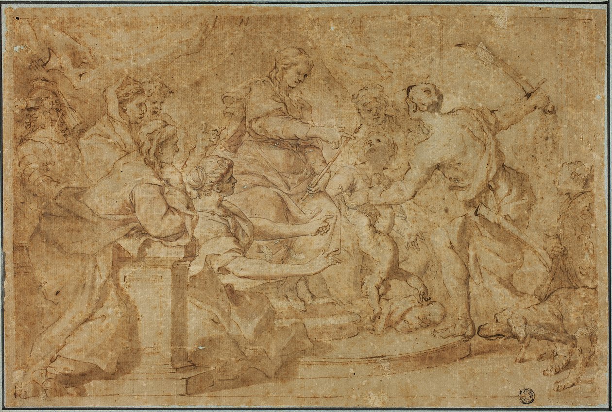 Julgamento de Salomão de Pietro da Cortona