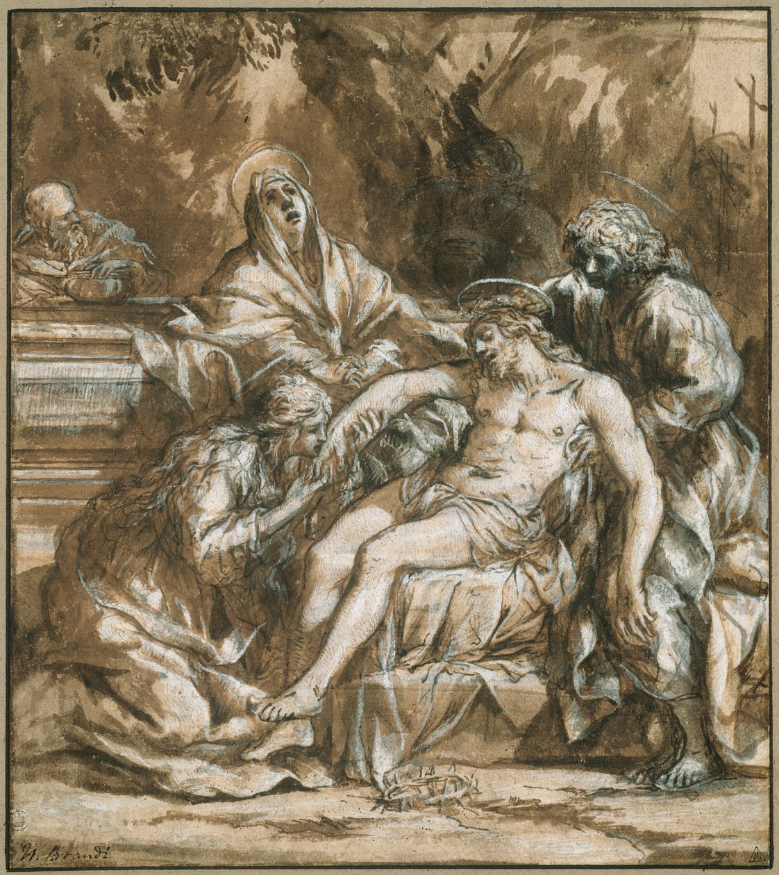 Lamentação sobre o Cristo morto de Pietro da Cortona