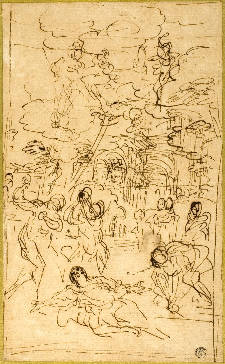 O Martírio de Santo Estêvão de Pietro da Cortona