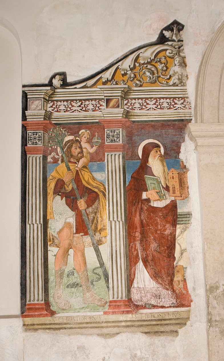 Igreja de São Pedro e Paulo, Valvasone, Friuli, Itália (fresco) de Pietro da Vicenza