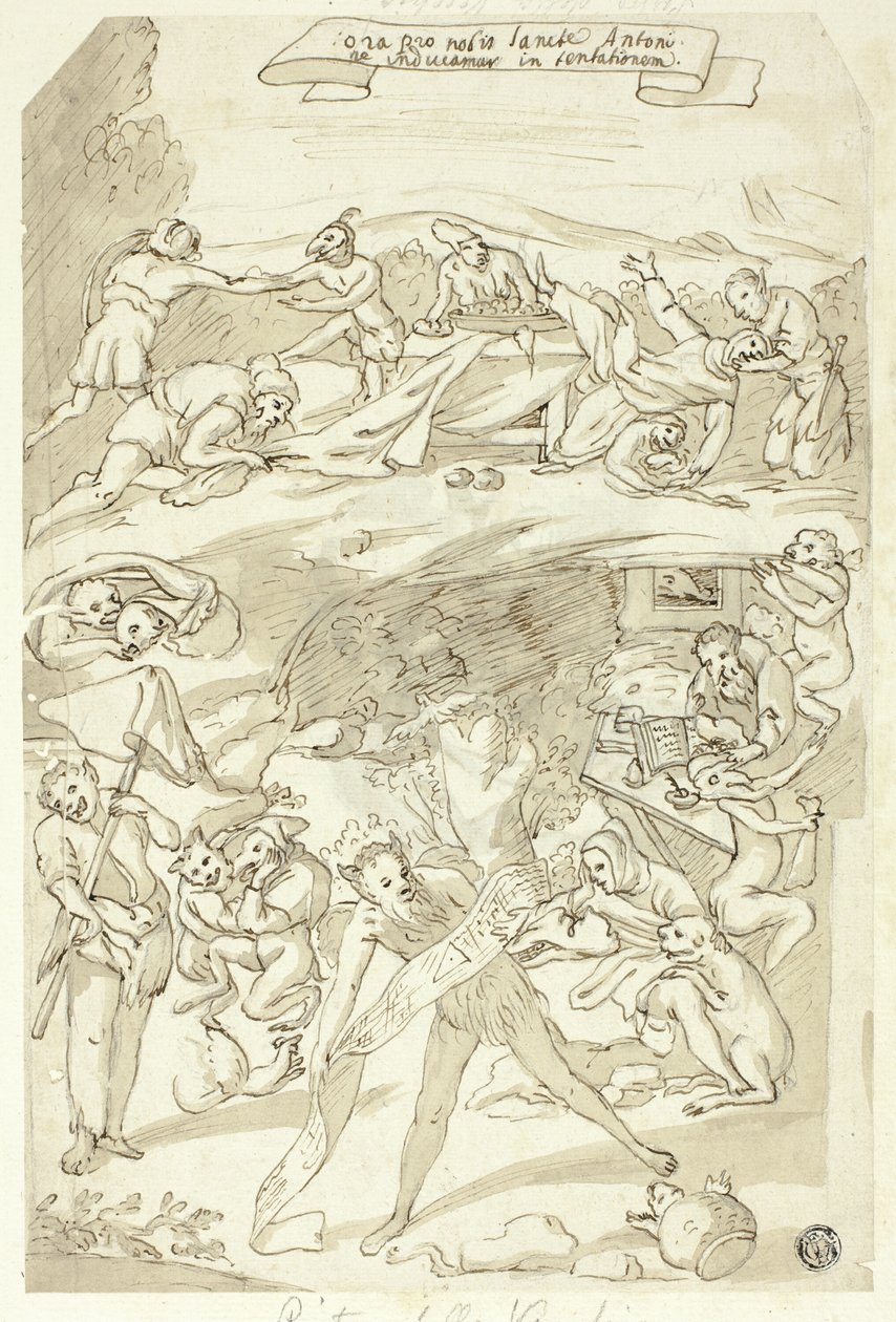 Tentação de Santo António de Pietro della Vecchia