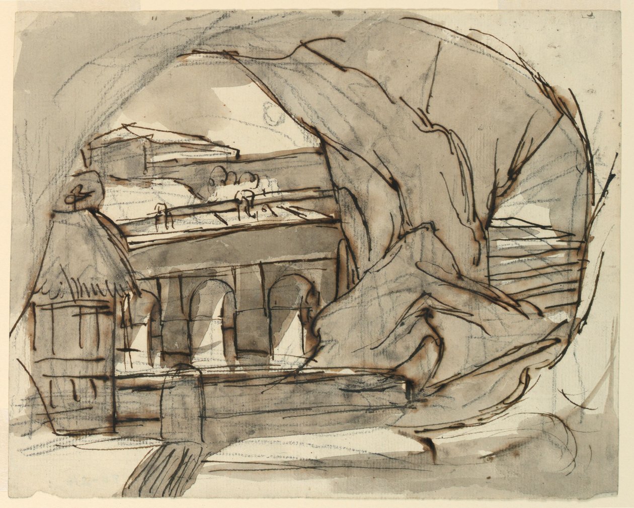 Cenário, Gruta de Pietro di Gottardo Gonzaga