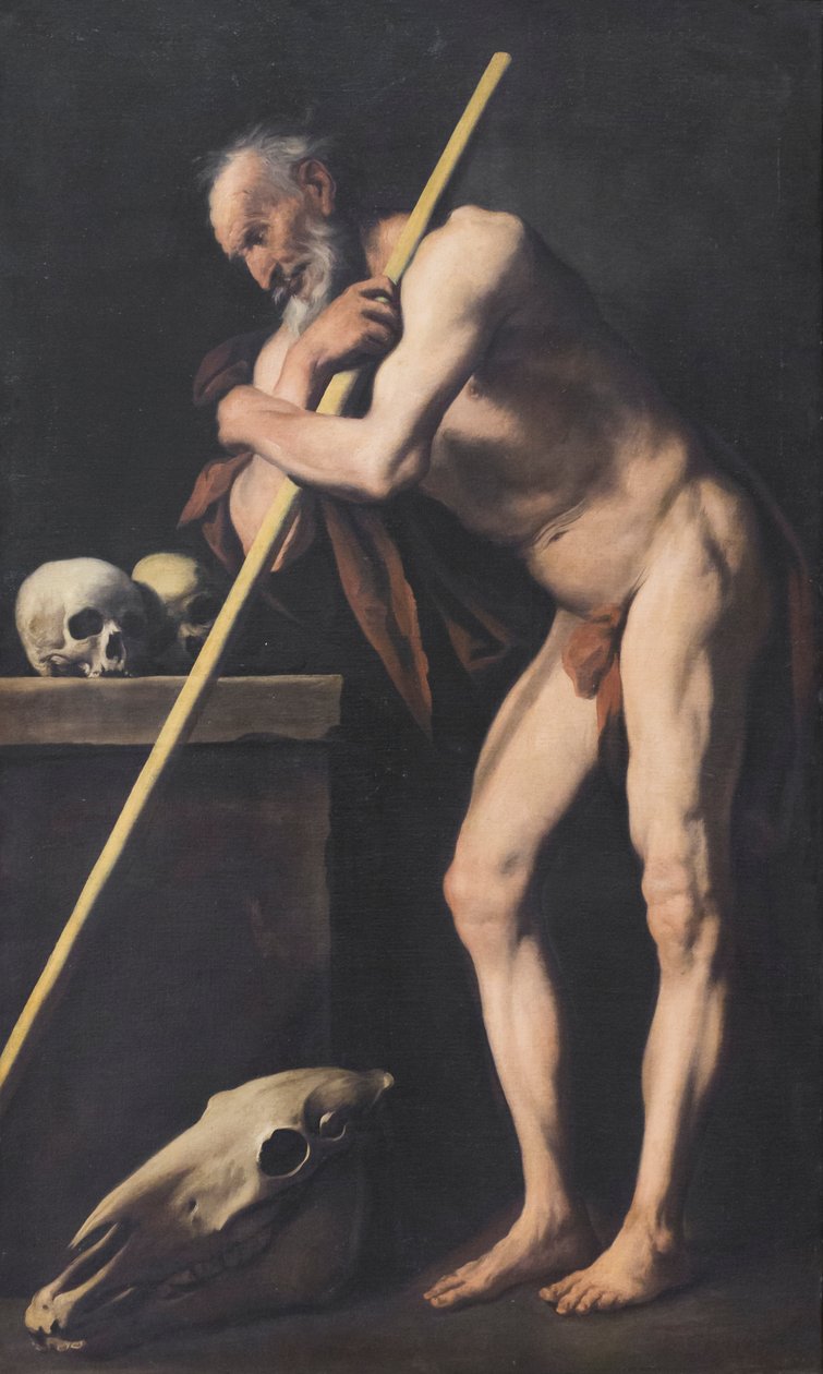 Um filósofo, c.1650 (óleo sobre tela) de Pietro the Elder Muttoni