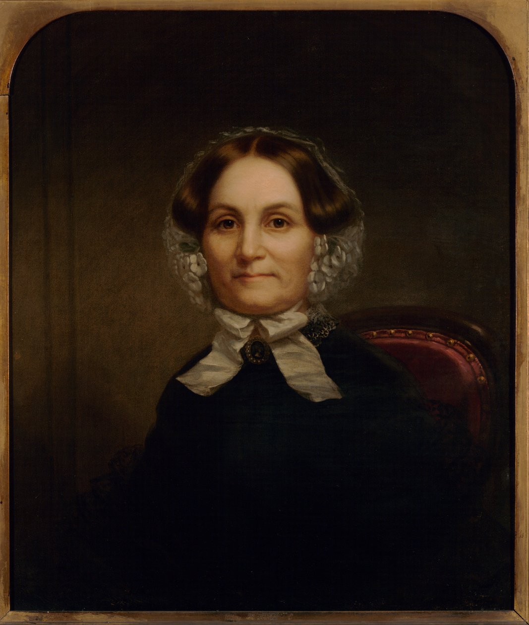 Retrato de Lucy Hale Sturges, c.1867 (óleo sobre tela) de Pine Theodore