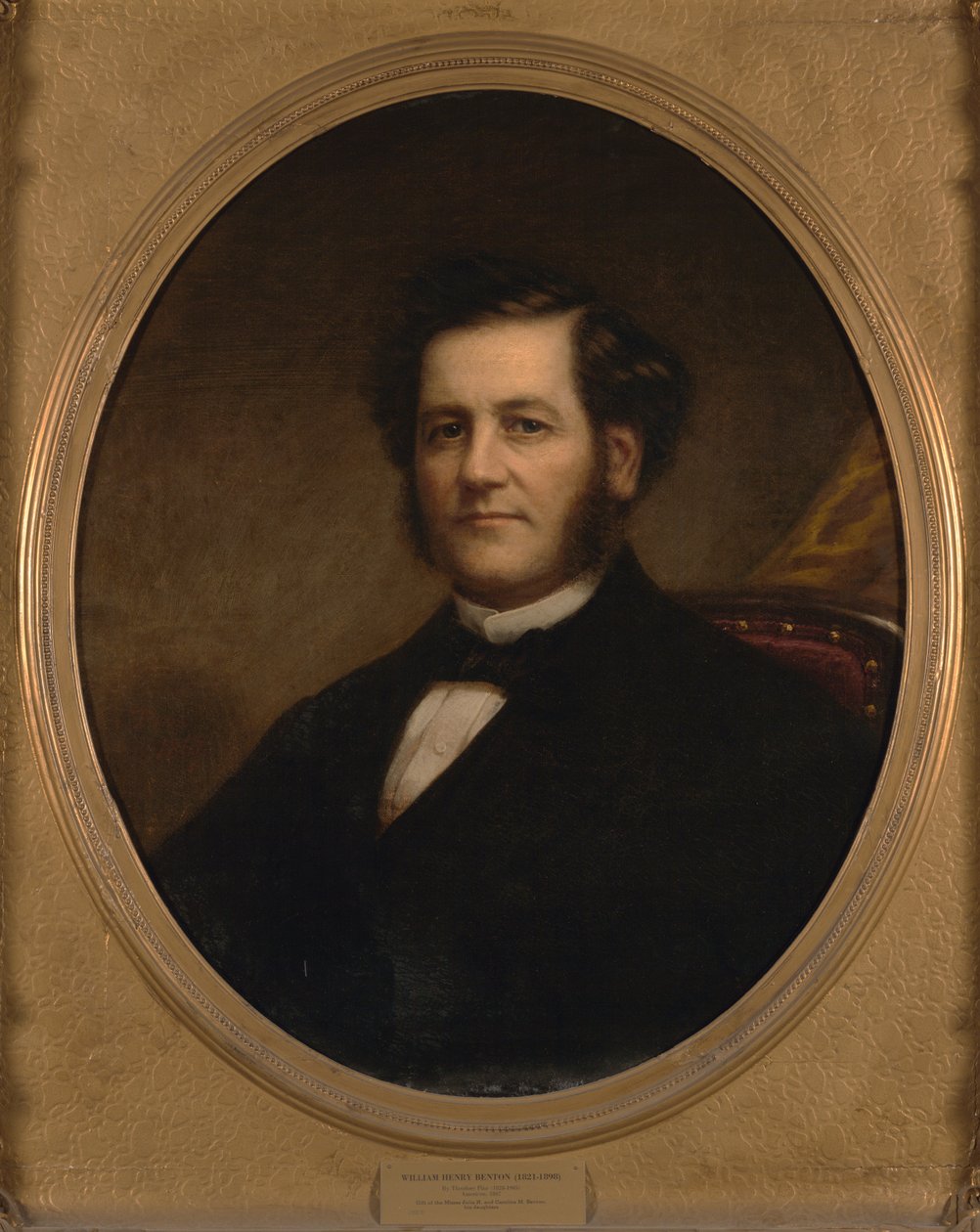 Retrato de William Henry Benton de Pine Theodore