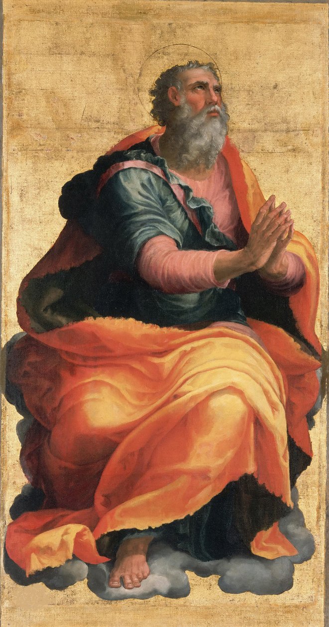 Um Apóstolo São Pedro, 1550. de Pino