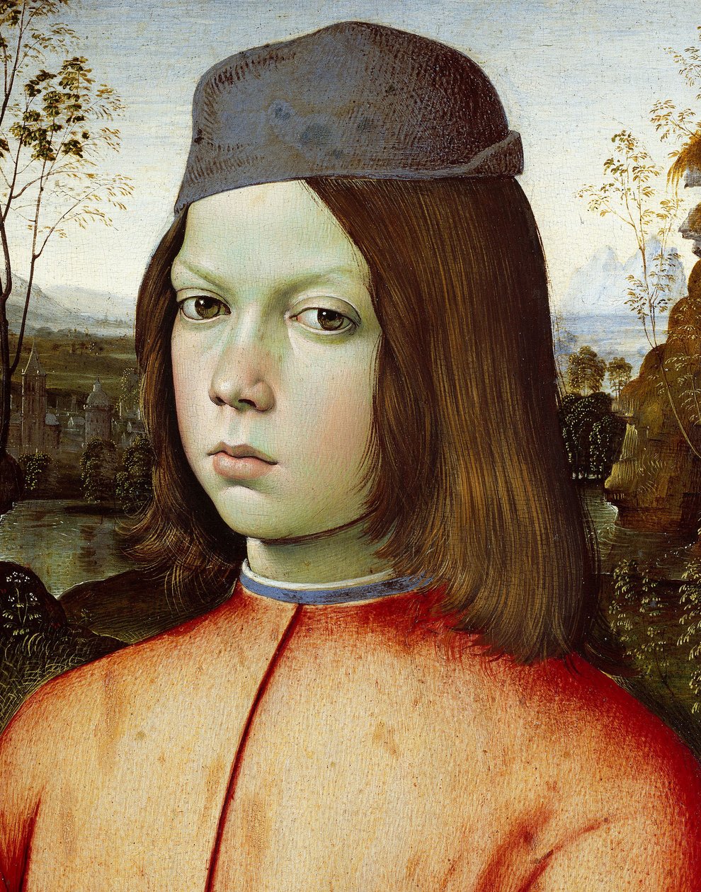 Portait de um menino de Pinturicchio