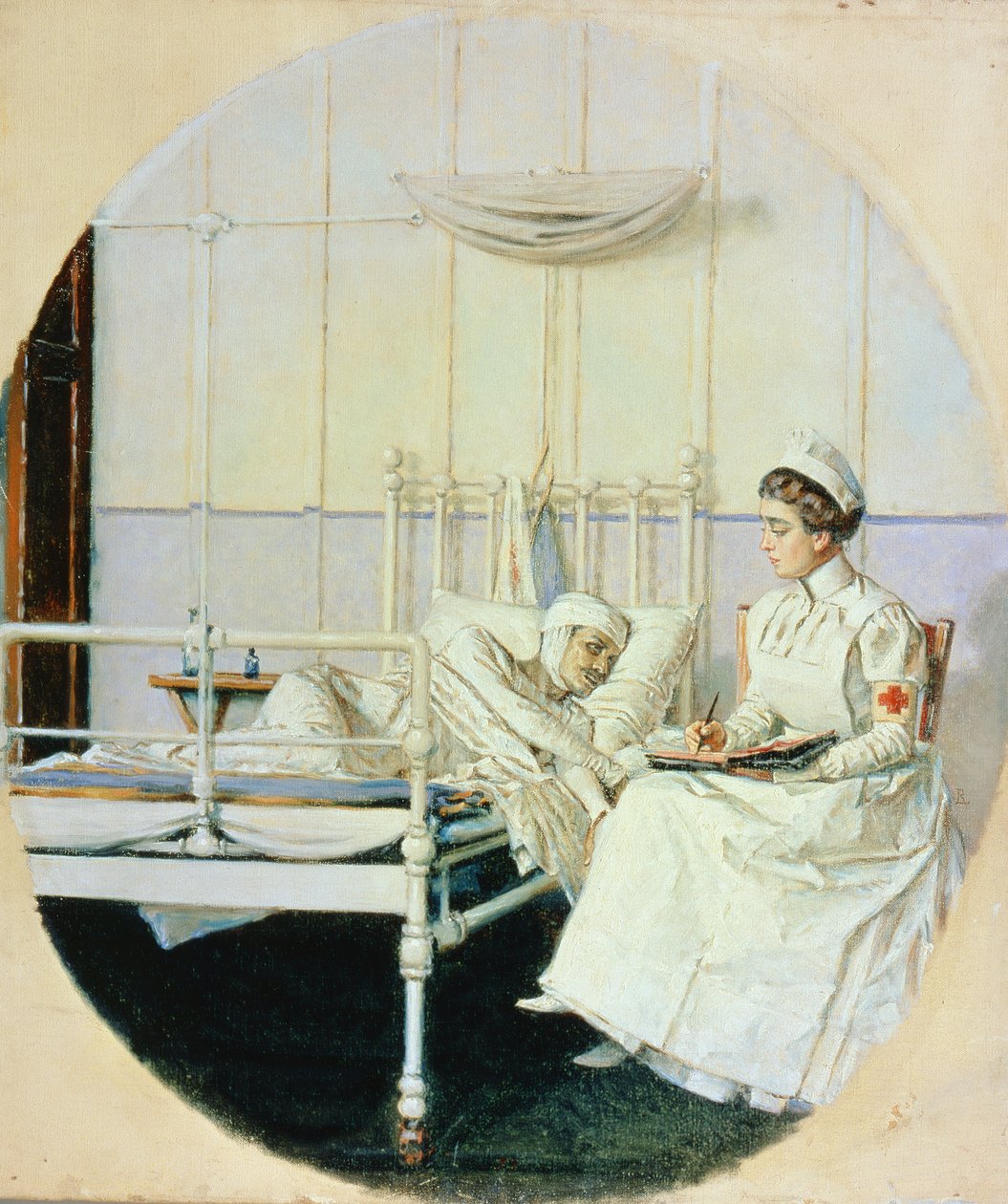 Uma carta para a mãe, 1901 de Piotr Petrovitch Weretshchagin