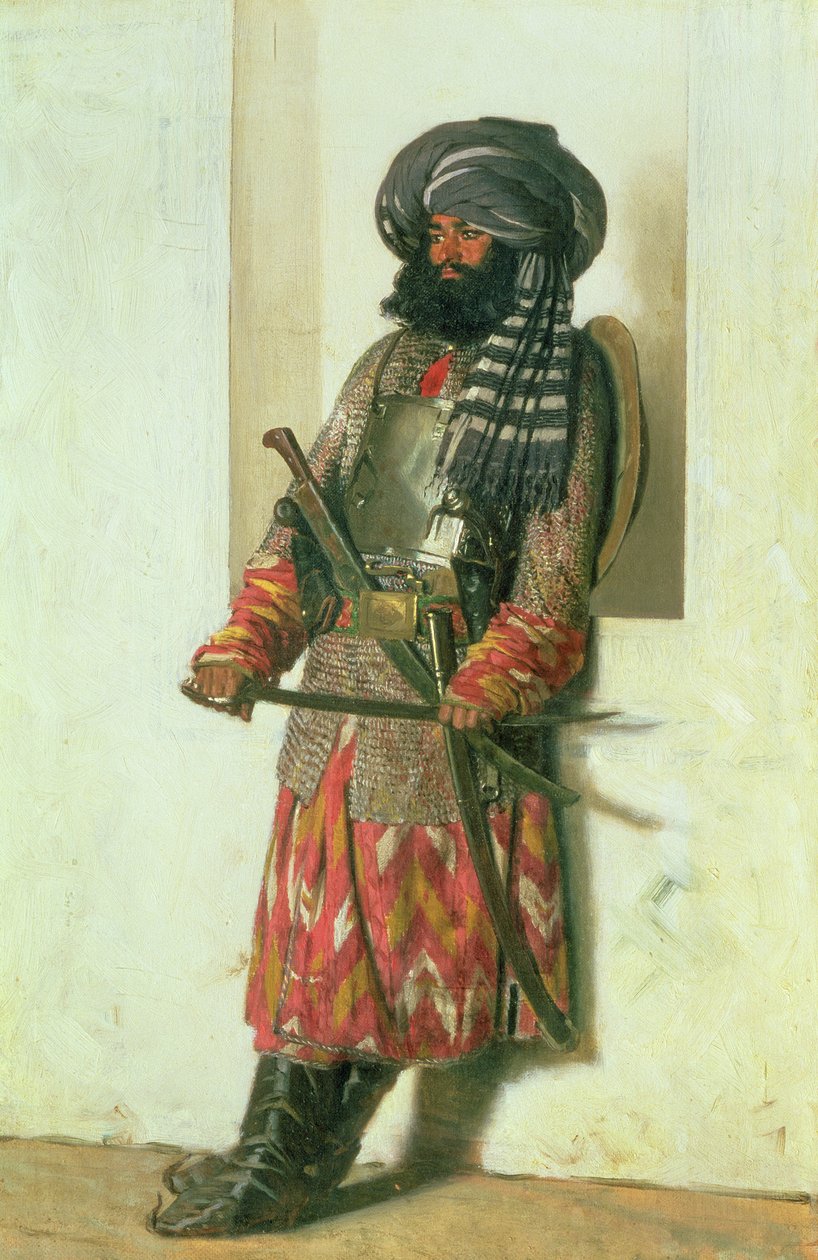 Afegão, 1870 de Piotr Petrovitch Weretshchagin