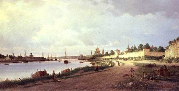 Pskov, 1876 de Piotr Petrovitch Weretshchagin