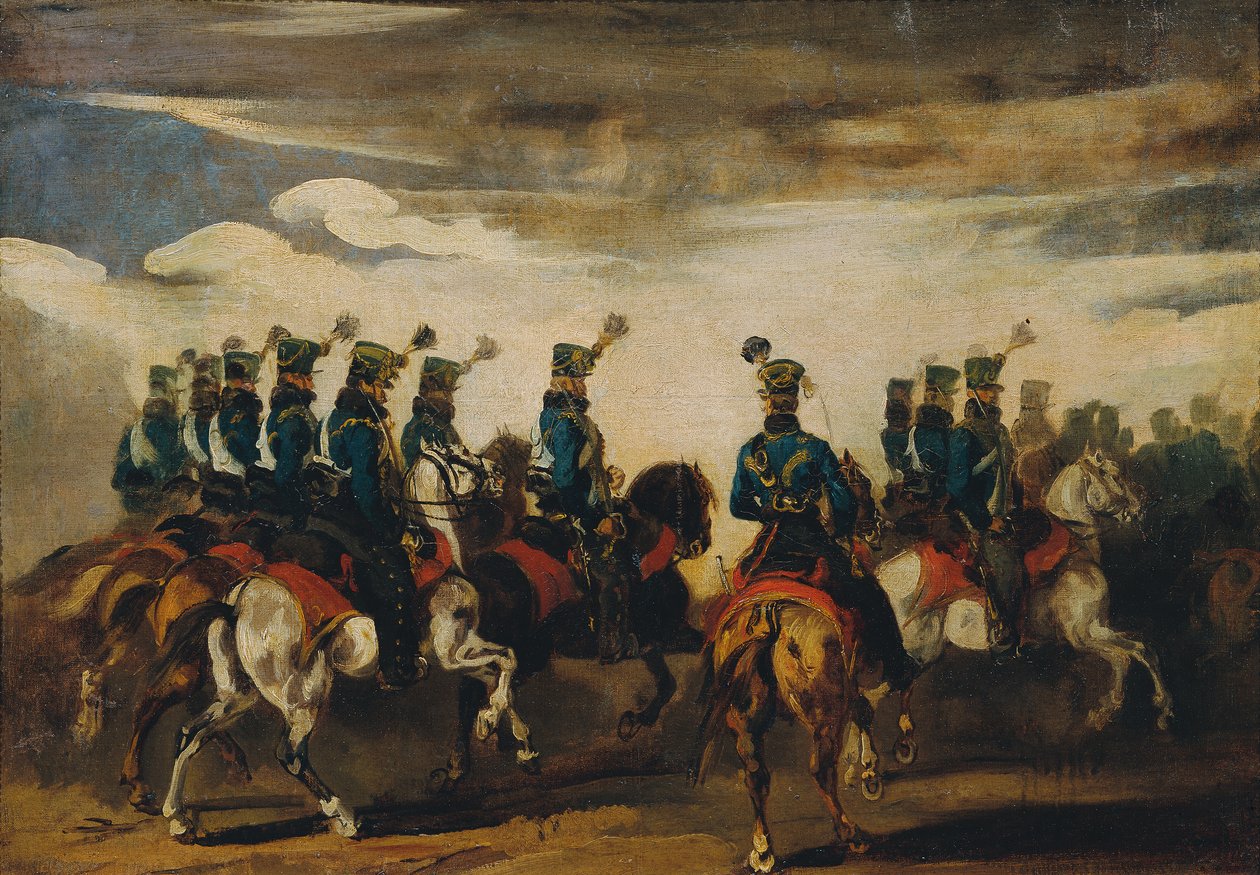 Hussardos Azuis Austríacos de Piotr von Michalowski