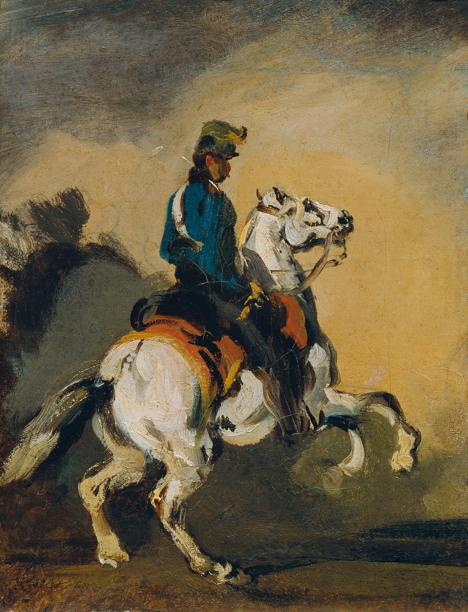 Hussar austríaco de Piotr von Michalowski