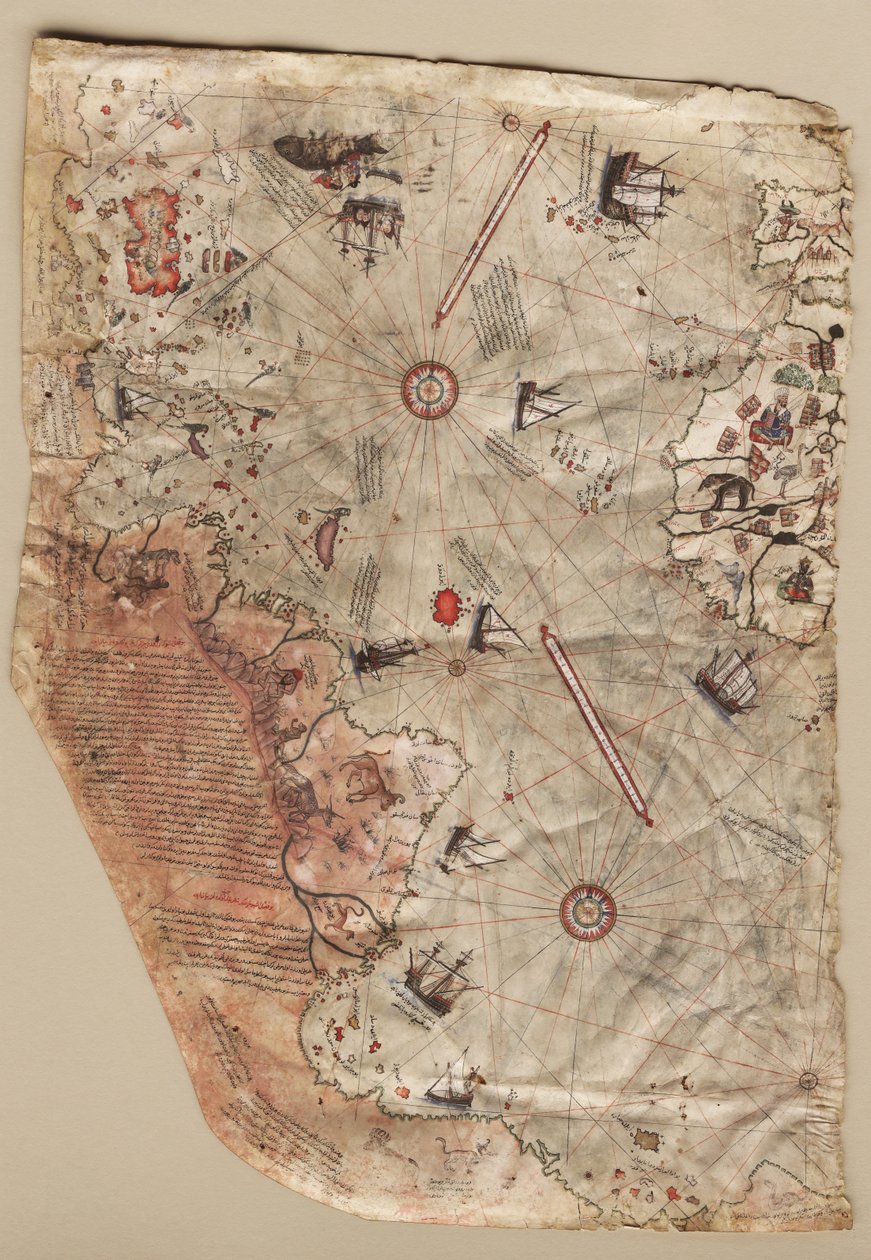 O Mapa do Mundo de Piri Reis, 1513 de Piri Reis