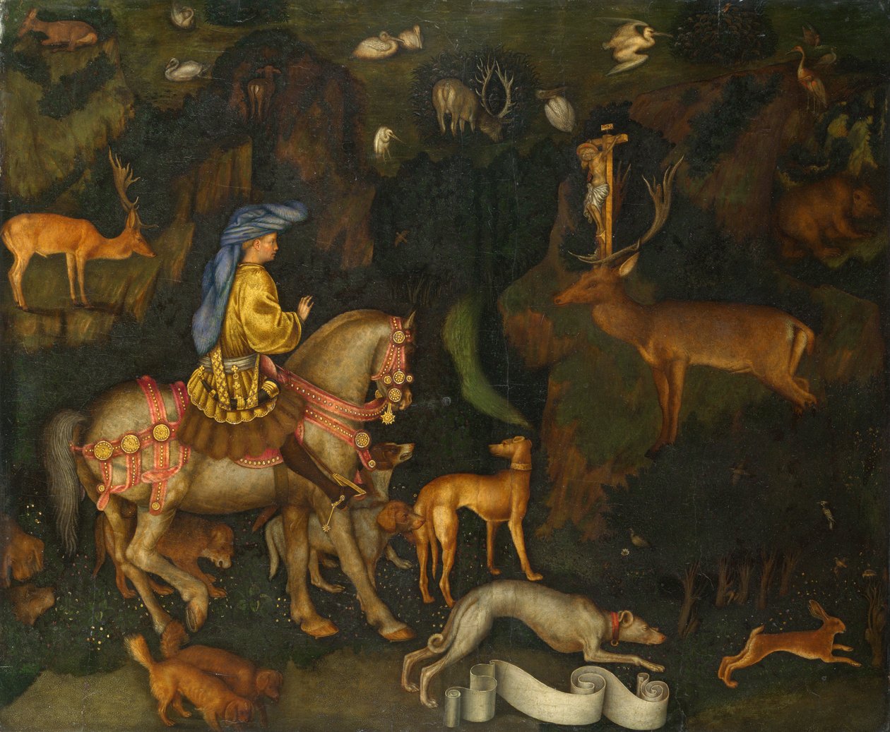 A visão de Santo Eustáquio de Antonio Pisanello