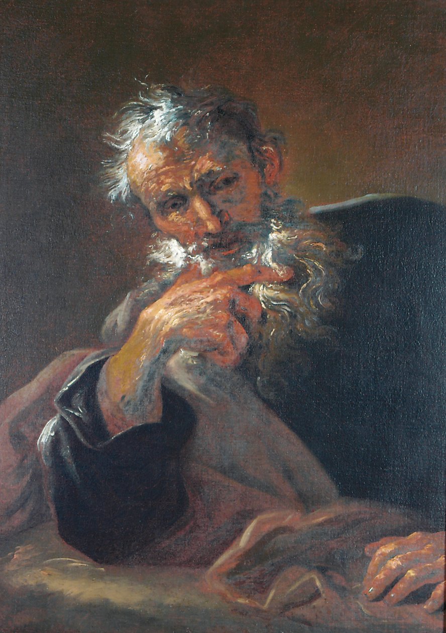 Retrato de um filósofo de Pitr Brandl