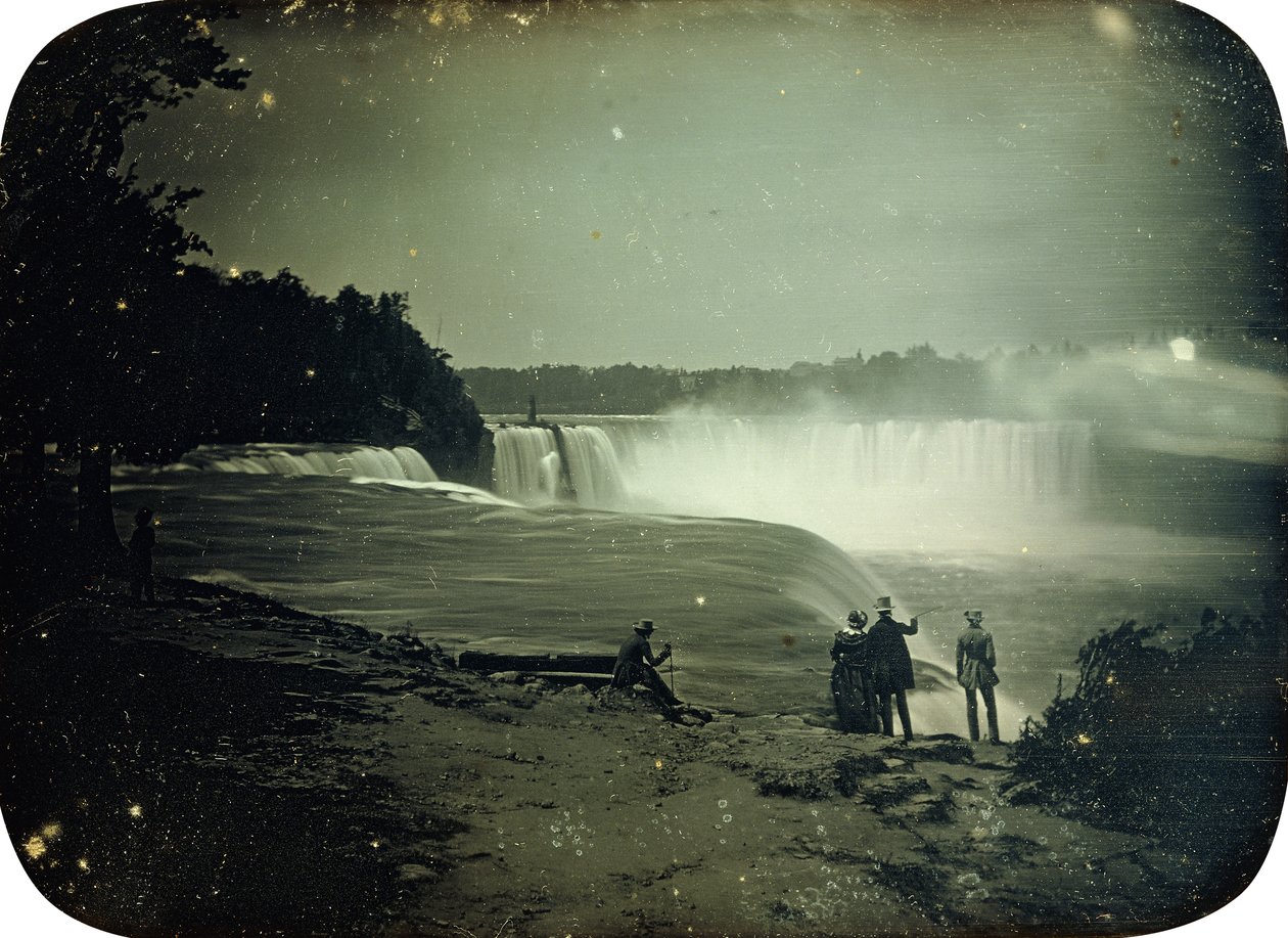 As Cataratas do Niágara, 1853 de Platt D. Babbitt