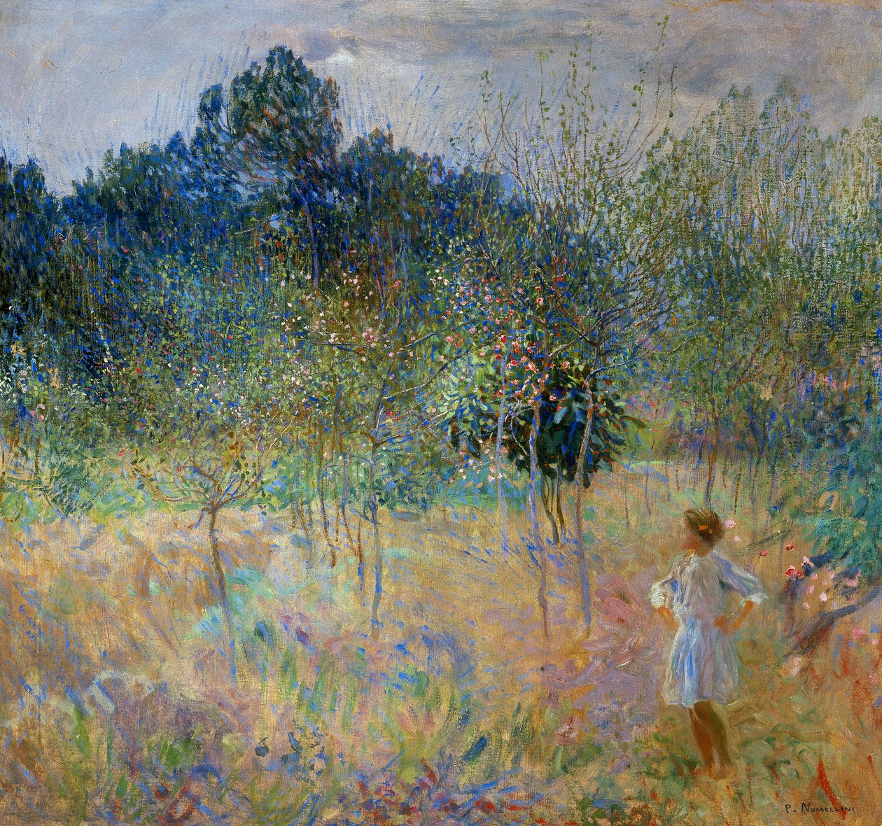 O país em flor, ou abril de 1910 de Plinio Nomellini